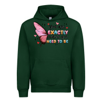 Forest Green you sre exactly where you need to be Urban Hoodie - MaliasSmallBusiness