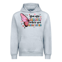 Heather Grey you sre exactly where you need to be Urban Hoodie - MaliasSmallBusiness