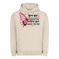 Pigment French Oak you sre exactly where you need to be Urban Hoodie - MaliasSmallBusiness