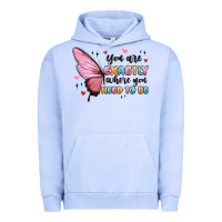 Pigment Grape Ice you sre exactly where you need to be Urban Hoodie - MaliasSmallBusiness