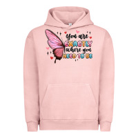 Pigment Salmon you sre exactly where you need to be Urban Hoodie - MaliasSmallBusiness