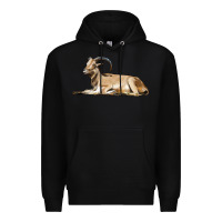 Black Spanish Goat Premium Hoodie - LillyAllenDesigns