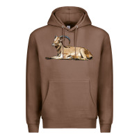 Chestnut Spanish Goat Premium Hoodie - LillyAllenDesigns
