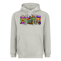 Moon Dust Halloween Coffee Drink Heavyweight Hoodie - RacoonDesign