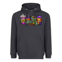 Smoke Halloween Coffee Drink Heavyweight Hoodie - RacoonDesign