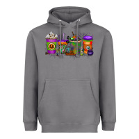Storm Halloween Coffee Drink Heavyweight Hoodie - RacoonDesign