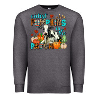 Charcoal Heather cutest pupkins in the patch Premium Sweatshirt - AdoDesignShop