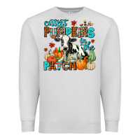 Dove Grey cutest pupkins in the patch Premium Sweatshirt - AdoDesignShop