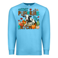 Ocean Blue cutest pupkins in the patch Premium Sweatshirt - AdoDesignShop