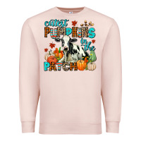Pale Pink cutest pupkins in the patch Premium Sweatshirt - AdoDesignShop