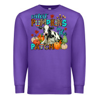 Purple cutest pupkins in the patch Premium Sweatshirt - AdoDesignShop