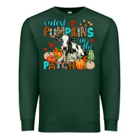 Sports Green cutest pupkins in the patch Premium Sweatshirt - AdoDesignShop