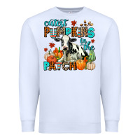 White cutest pupkins in the patch Premium Sweatshirt - AdoDesignShop