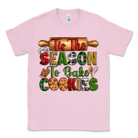 Bubblegum Pink tis the season to bake cookies Classic Tee - Zillion Design Studio
