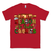 Red tis the season to bake cookies Classic Tee - Zillion Design Studio