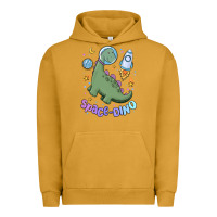 Pigment Peanut Butter space dino Urban Hoodie - MaliasSmallBusiness