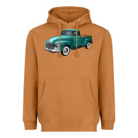 Meerkat western truck left 34 view Heavyweight Hoodie - FaDigitalArtStudio