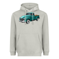 Moon Dust western truck left 34 view Heavyweight Hoodie - FaDigitalArtStudio