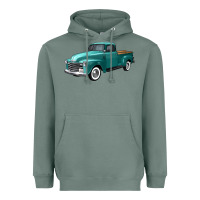 Sage western truck left 34 view Heavyweight Hoodie - FaDigitalArtStudio