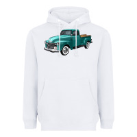 White western truck left 34 view Heavyweight Hoodie - FaDigitalArtStudio