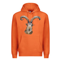 Carrot spanish goat face Premium Hoodie - LillyAllenDesigns