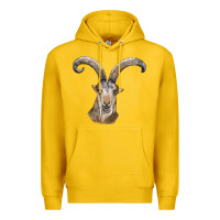 Lemon spanish goat face Premium Hoodie - LillyAllenDesigns