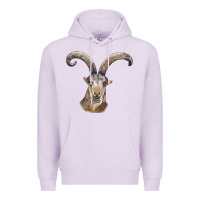 Lilac spanish goat face Premium Hoodie - LillyAllenDesigns