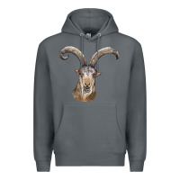 Rock spanish goat face Premium Hoodie - LillyAllenDesigns