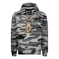 Slate Camo spanish goat face Premium Hoodie - LillyAllenDesigns