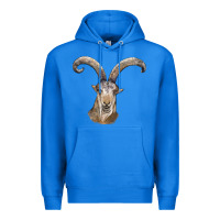 True Royal spanish goat face Premium Hoodie - LillyAllenDesigns