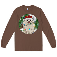 Chestnut Pomeranian And Farm Long Sleeve Tee - RanaPortraitStore