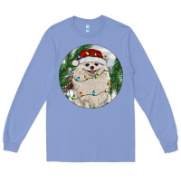 Colony Blue Pomeranian And Farm Long Sleeve Tee - RanaPortraitStore