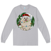 Moon Dust Pomeranian And Farm Long Sleeve Tee - RanaPortraitStore