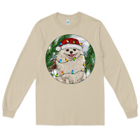 Mushroom Pomeranian And Farm Long Sleeve Tee - RanaPortraitStore