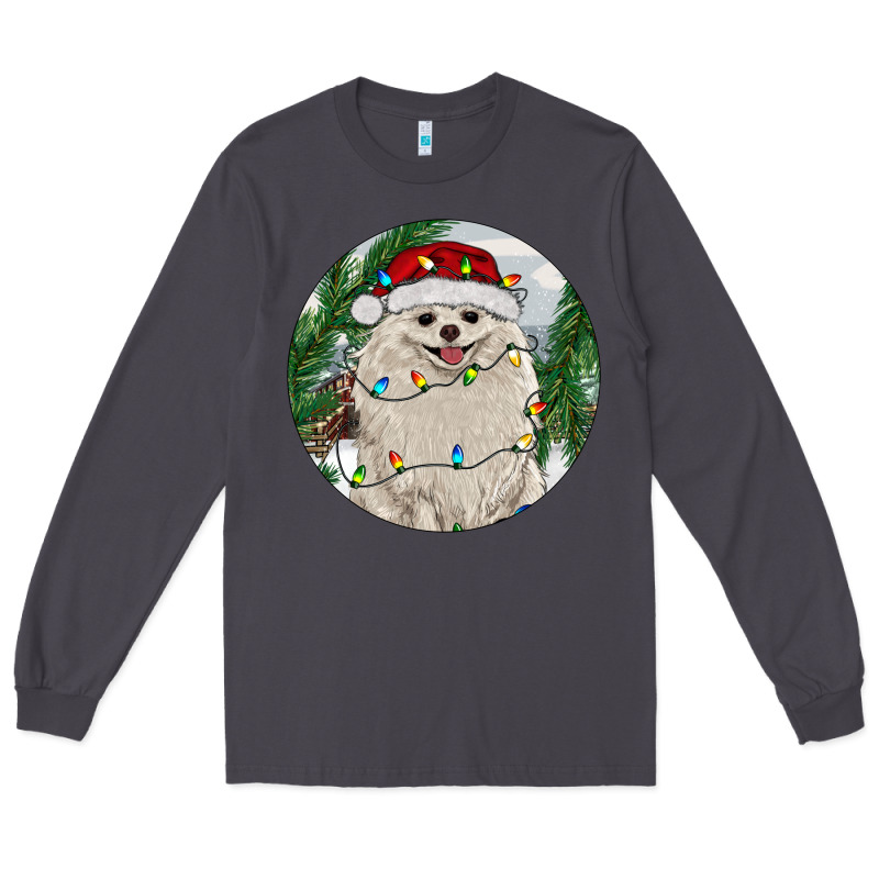 Pomeranian And Farm Long Sleeve Tee by RanaPortraitStore | Teevron