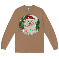 Toasted Coconut Pomeranian And Farm Long Sleeve Tee - RanaPortraitStore