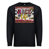Black race life Premium Sweatshirt - JahusDesignShop