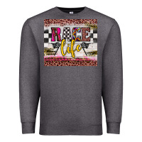 Charcoal Heather race life Premium Sweatshirt - JahusDesignShop