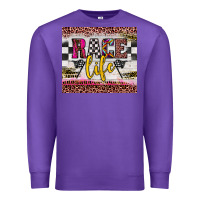 Purple race life Premium Sweatshirt - JahusDesignShop