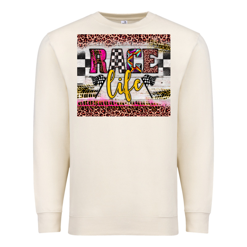 Race Life Premium Sweatshirt by JahusDesignShop | Teevron