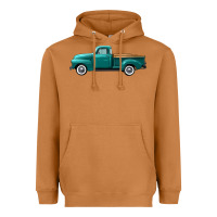 Meerkat western truck left side view Heavyweight Hoodie - FaDigitalArtStudio