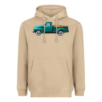 Mushroom western truck left side view Heavyweight Hoodie - FaDigitalArtStudio