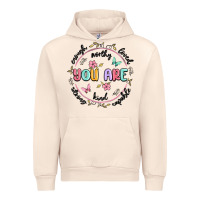 Sandshell you are enough Urban Hoodie - MaliasSmallBusiness