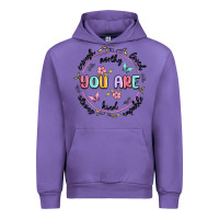 Tulip you are enough Urban Hoodie - MaliasSmallBusiness