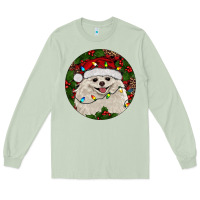 Matcha Christmas pomeranian Long Sleeve Tee - RanaPortraitStore