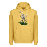 Antique Gold Kiko Goat Premium Hoodie - LillyAllenDesigns