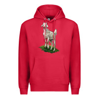 Cardinal Kiko Goat Premium Hoodie - LillyAllenDesigns