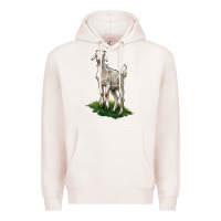 Pale Pink Kiko Goat Premium Hoodie - LillyAllenDesigns