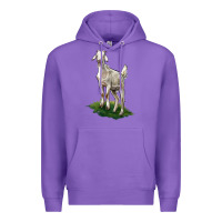 Purple Kiko Goat Premium Hoodie - LillyAllenDesigns