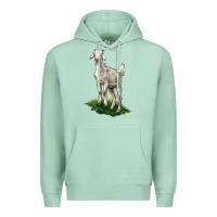 Seafoam Kiko Goat Premium Hoodie - LillyAllenDesigns